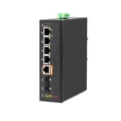 سوئیچ صنعتی ویستا 4 پورت با 2 فیبر مدل VISTA IPE4600 DGFIM(DSFPM)